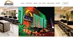 Desktop Screenshot of dommusimoveis.com.br